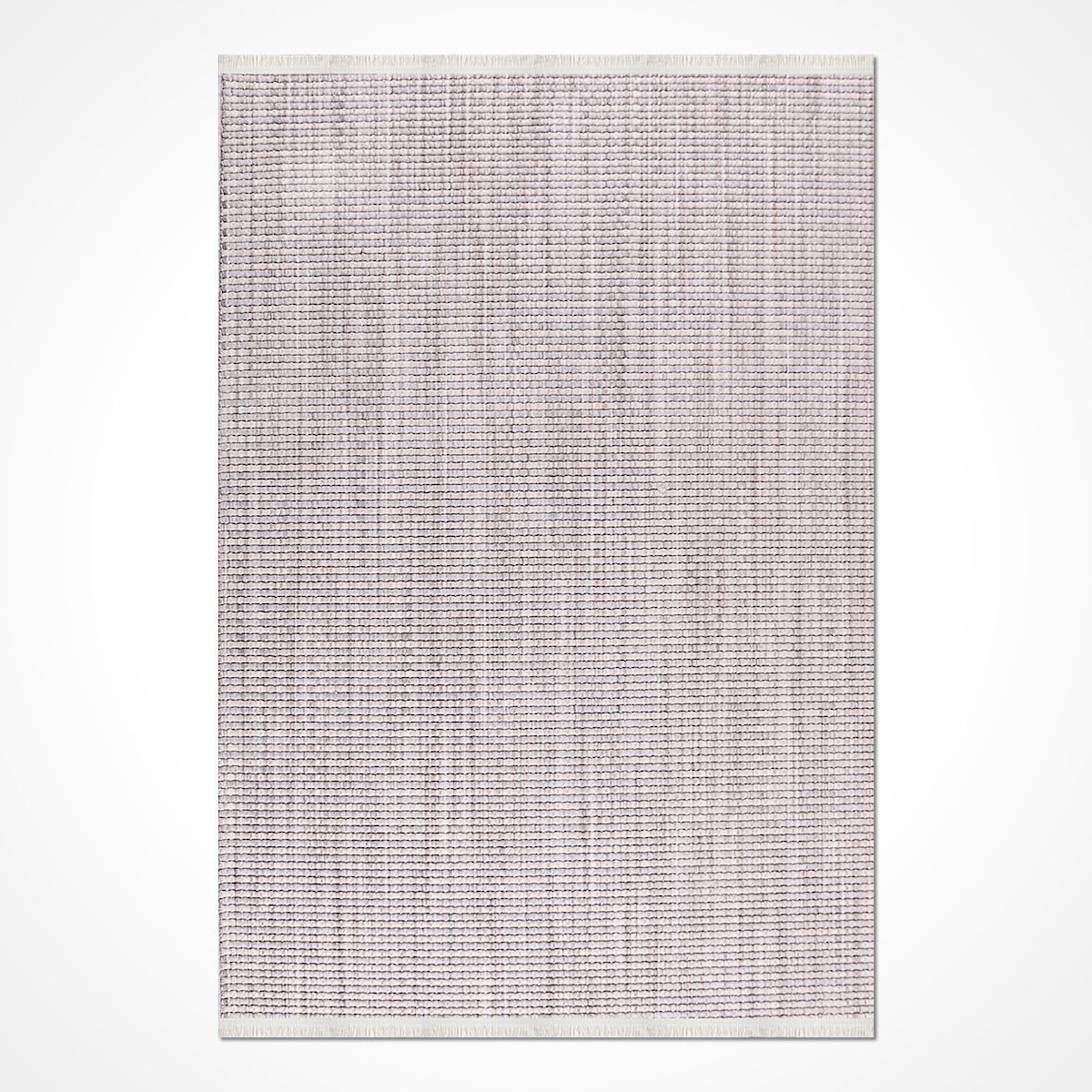 Crea Halı Tune TH01 Krem 6 mm Polyester Toz Tutmaz Yıkanabilir Orta Dikdörtgen Makine Dokuma Salon Halısı 80x300 cm
