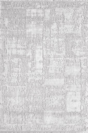 Royal Halı Lootus LO01A Gri Akrilik Antibakteriyel Yıkanabilir Kalın Kaymaz Lateks Taban Dikdörtgen Makine Dokuma Salon Halısı 80x150 cm