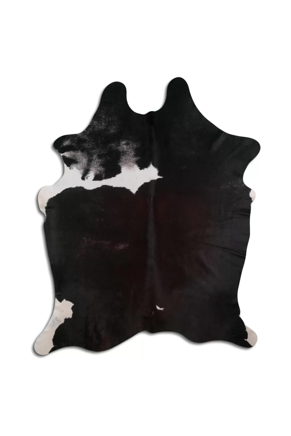 Fiesta Leather Art 103852 Çok Renkli 51 mm Deri Toz Tutmaz Yıkanabilir İnce Kaymaz Deri Taban Oval Makine Dokuma Salon Halısı 120x160 cm