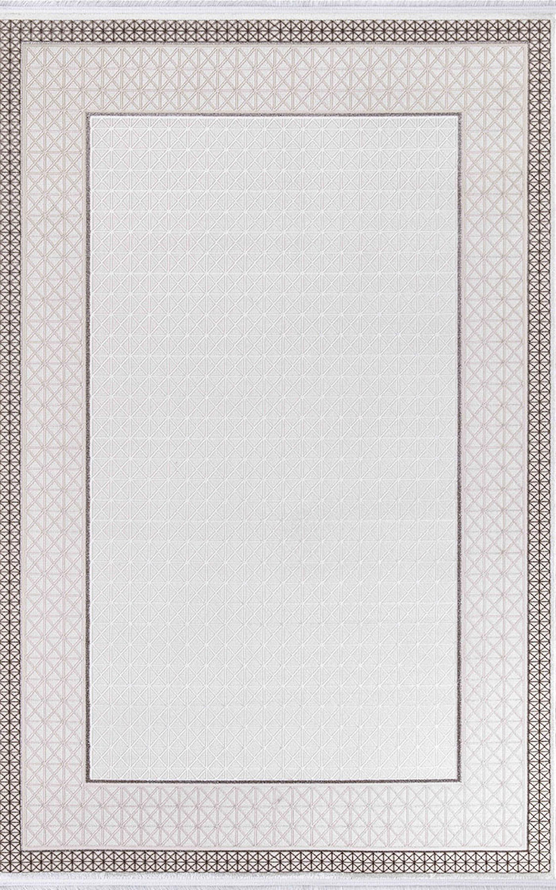 İpek Home Sihir 17304 Kahverengi 6 mm Polyester Toz Tutmaz Yıkanabilir İnce Kaymaz Pamuk Taban Dikdörtgen Makine Dokuma Antre-Çocuk Odası-Salon-Yatak Odası Halısı 100x100 cm