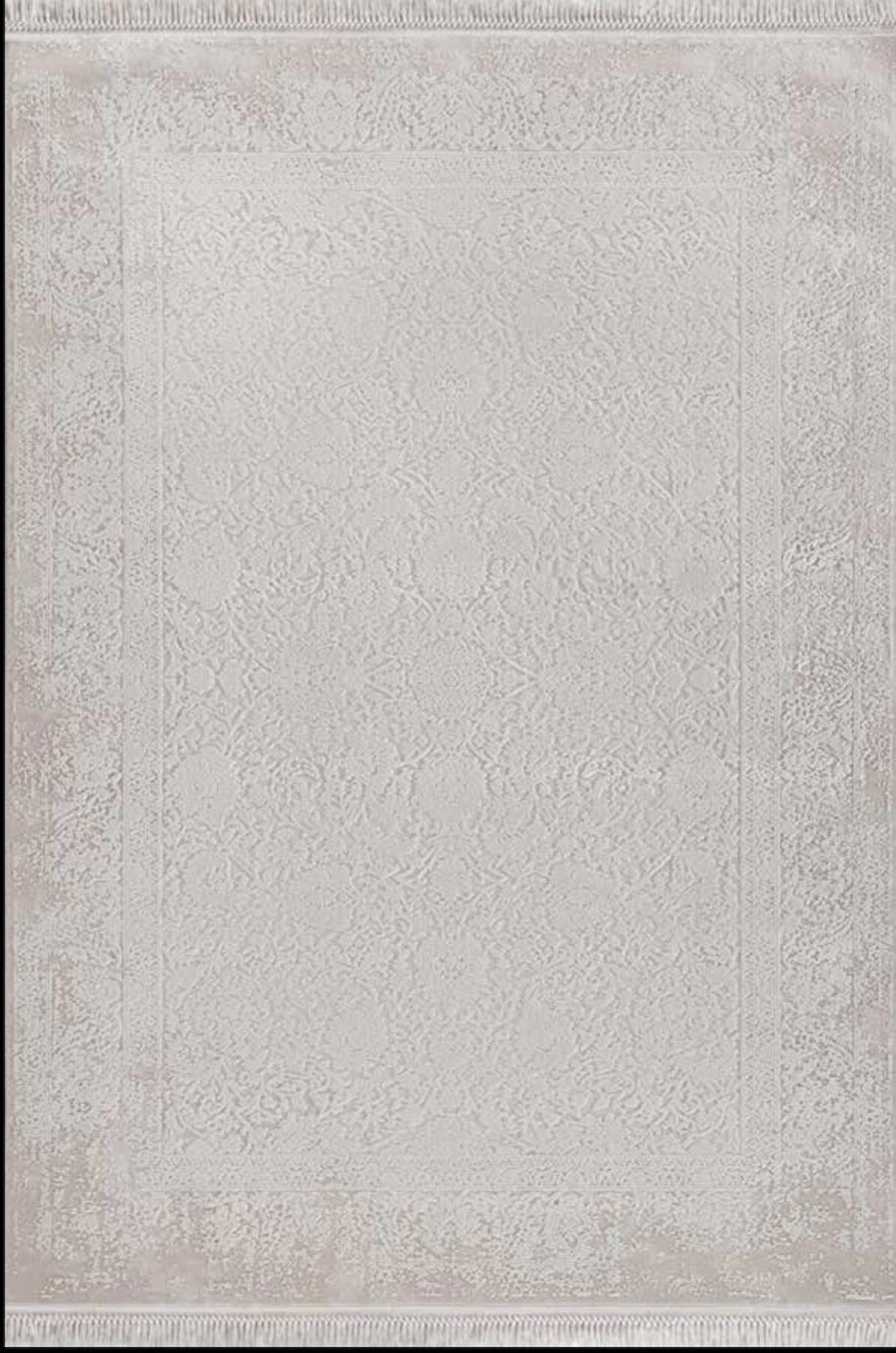 Flora Halı Avangard 6043A Çok Renkli 4 mm Bambu-Viskon Silinebilir Yıkanabilir Dikdörtgen Makine Dokuma Salon Halısı 150x233 cm