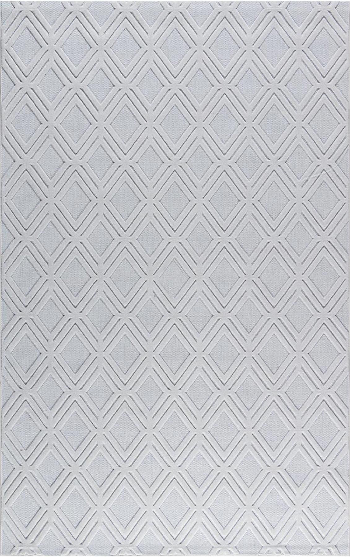 Padişah 65149 Krem 5 mm Polyester Yumuşak Yıkanabilir İnce Kaymaz Dikdörtgen Makine Dokuma Salon Halısı 100x150 cm