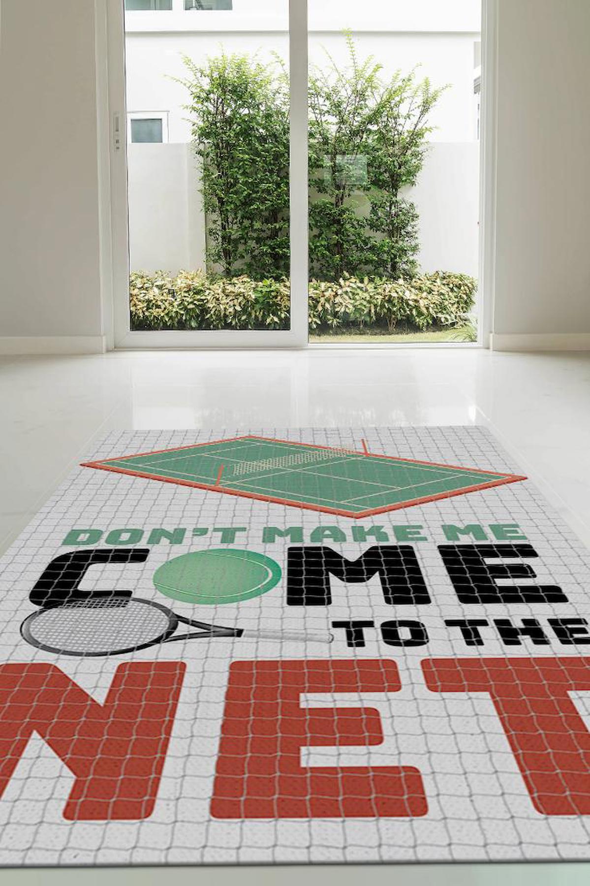 Homshtag Beni Fileye Getirme Krem 4 mm Pamuk Antistatik Yıkanabilir İnce Kaymaz Dikdörtgen Makine Dokuma Genç Odası Halısı 100x300 cm