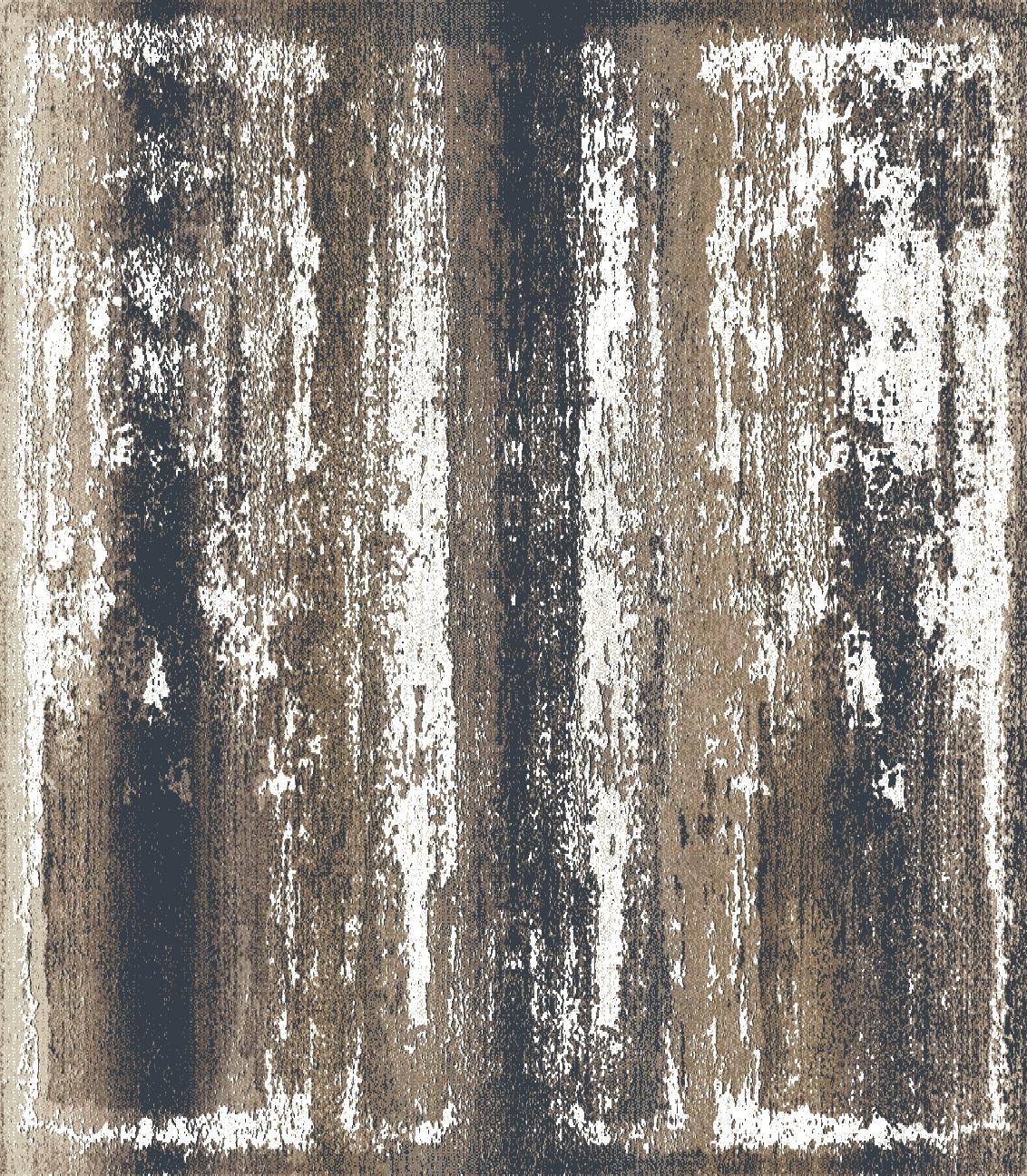 Royal Halı Picasso PO10B Çok Renkli 7 mm Akrilik Antibakteriyel Yıkanabilir Kalın Kaymaz Lateks Taban Dikdörtgen Makine Dokuma Salon Halısı 160x160 cm