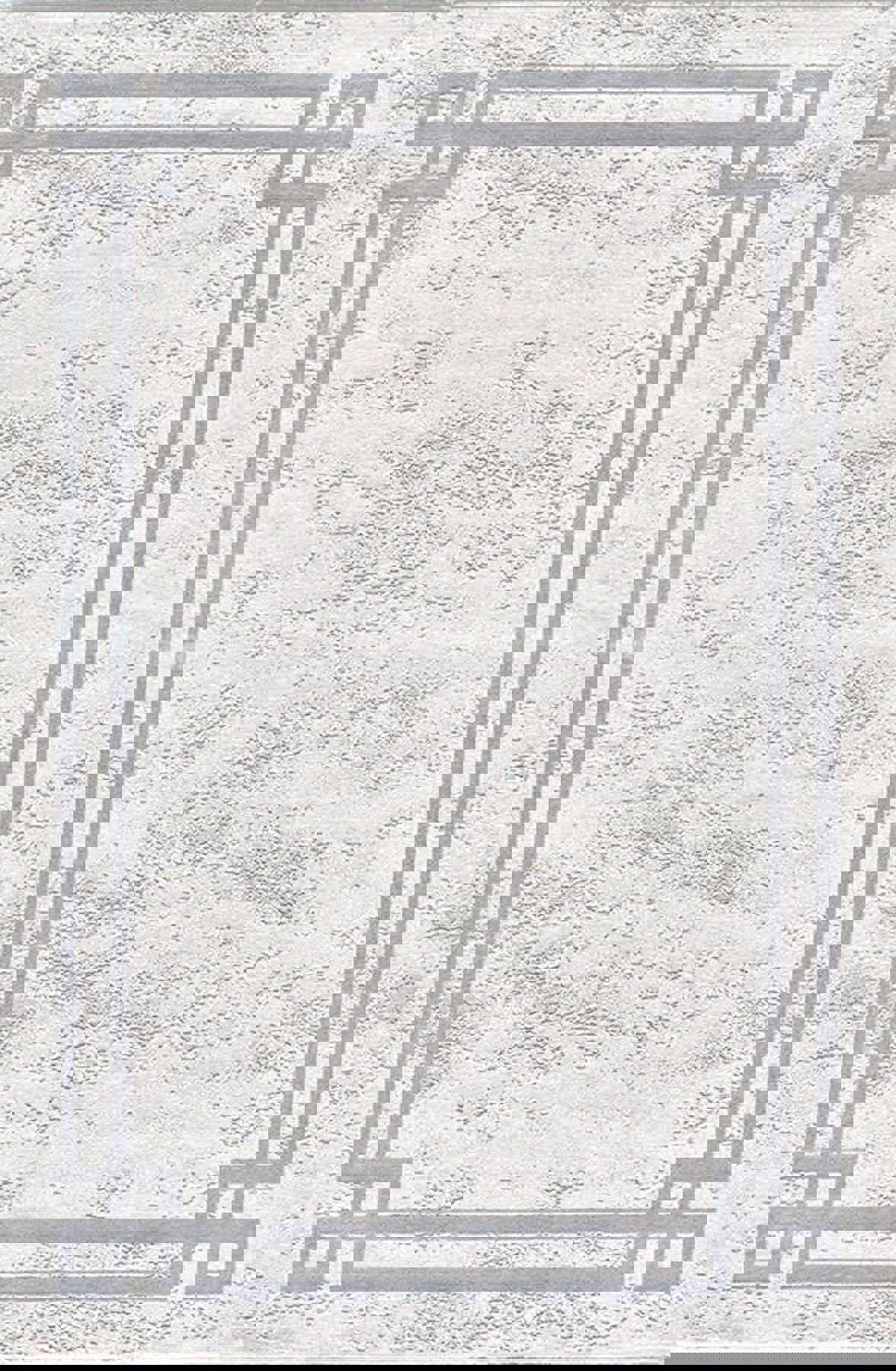 Pierre Cardin Monet MT18D Bej-Gri 0.8 mm Akrilik Antibakteriyel Yıkanabilir İnce Kaymaz Dikdörtgen Makine Dokuma Salon Halısı 100x300 cm