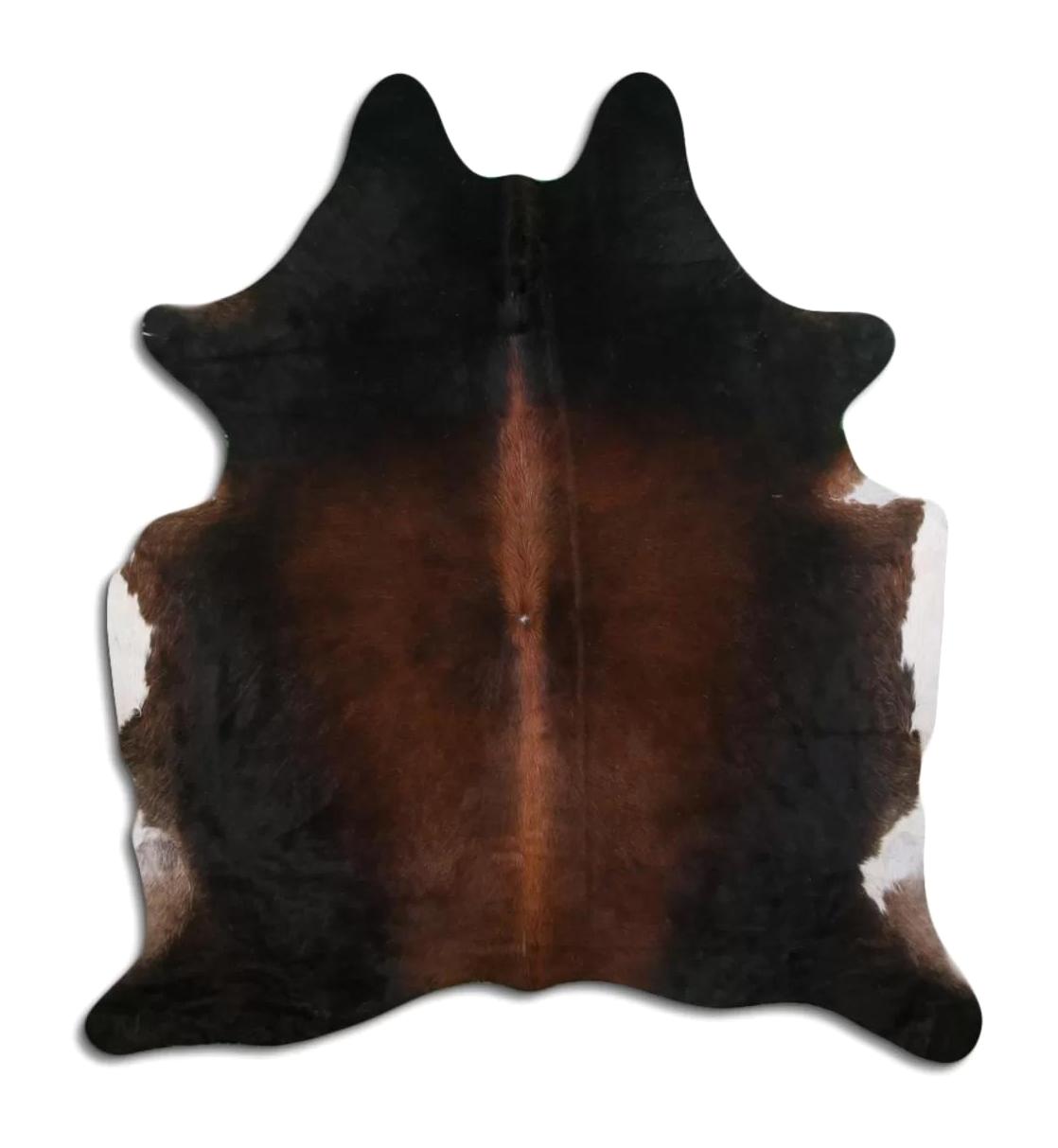 Fiesta Leather Art 103826 Krem 51 mm Deri Toz Tutmaz Yıkanabilir İnce Kaymaz Deri Taban Oval Makine Dokuma Salon Halısı 100x250 cm
