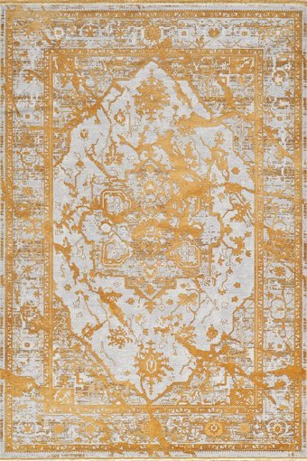 Royal Halı Da Vinci DJ01E Çok Renkli 6 mm Polyester Antibakteriyel Yıkanabilir Kalın Kaymaz Lateks Taban Dikdörtgen Makine Dokuma Salon Halısı 200x290 cm