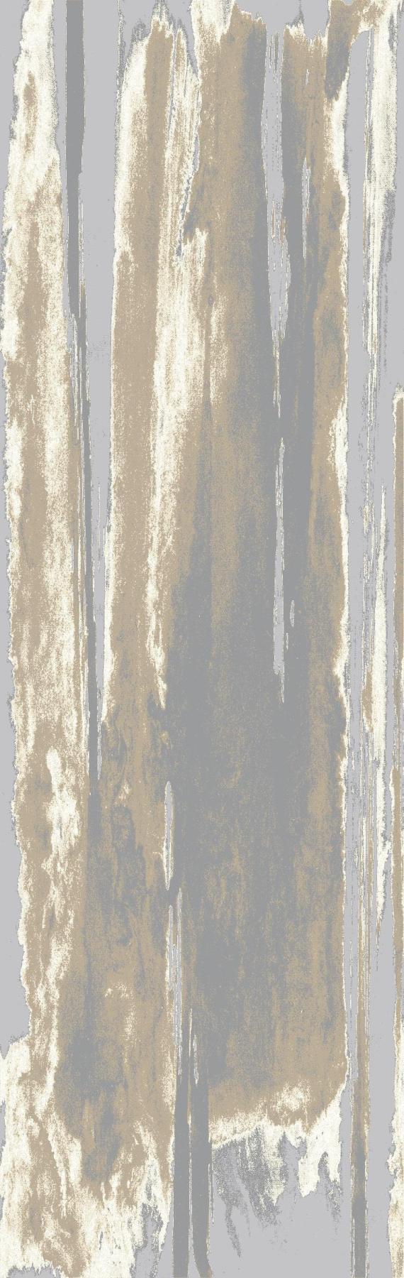 Atlas Halı Girit GR16A Gri 7 mm Akrilik Yıkanabilir İnce Kaymaz Jüt Taban Dikdörtgen Makine Dokuma Salon Halısı 160x230 cm