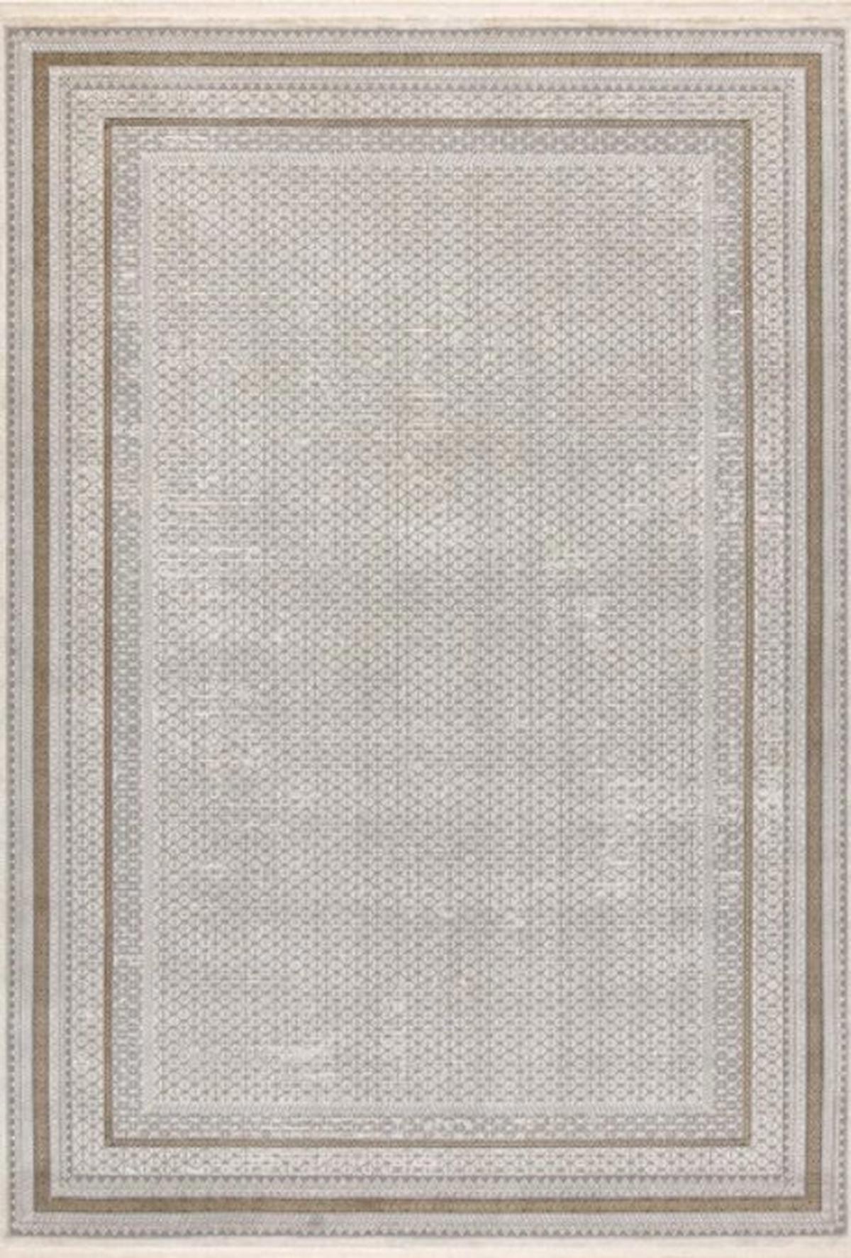 Koza Halı Milano 30907 Altın 0.8 mm Akrilik Yıkanabilir Dikdörtgen Makine Dokuma Salon Halısı 180x280 cm