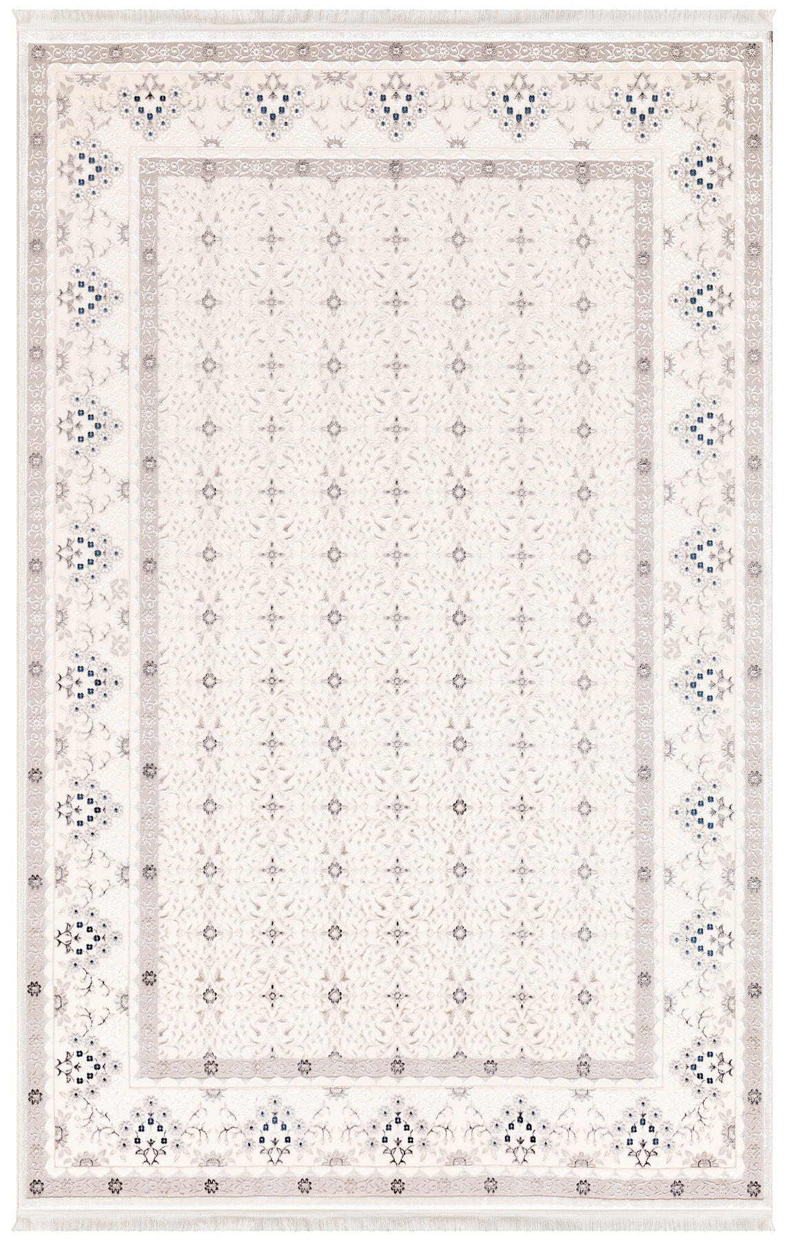 İpek Home Sihir 17413 Çok Renkli 6 mm Polyester Toz Tutmaz Yıkanabilir İnce Kaymaz Dikdörtgen Makine Dokuma Antre-Çocuk Odası-Salon-Yatak Odası Halısı 80x150 cm