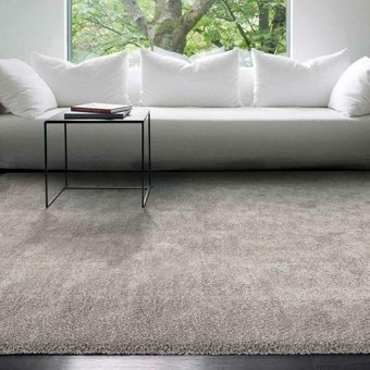 Giz Home Loft Gri 7 mm Yıkanabilir İnce Kaymaz Taban Dikdörtgen Makine Dokuma Salon Halısı 200x290 cm