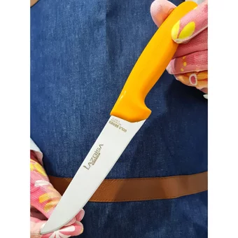 Lazbisa Gold 6 Parça Mutfak Bıçak Seti Stant Et Ekmek Sebze Meyve Bıçak