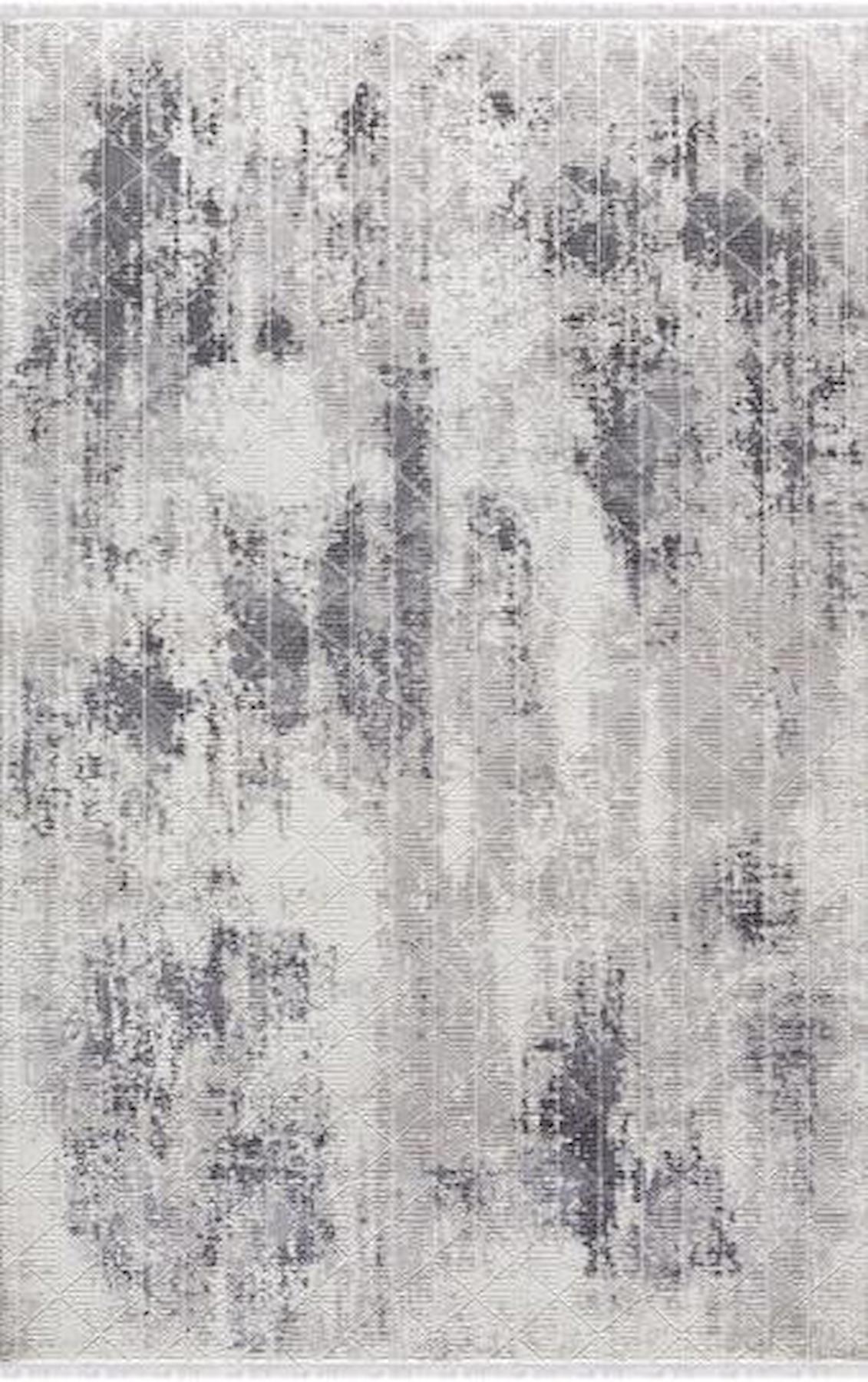 Padişah Sümela 39143 Krem 9 mm Akrilik Yıkanabilir İnce Kaymaz Dikdörtgen Makine Dokuma Salon Halısı 120x200 cm