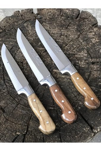 ÖZKRİSTAL Lazdayı Sürmene El Dövmesi Bıçak Seti
