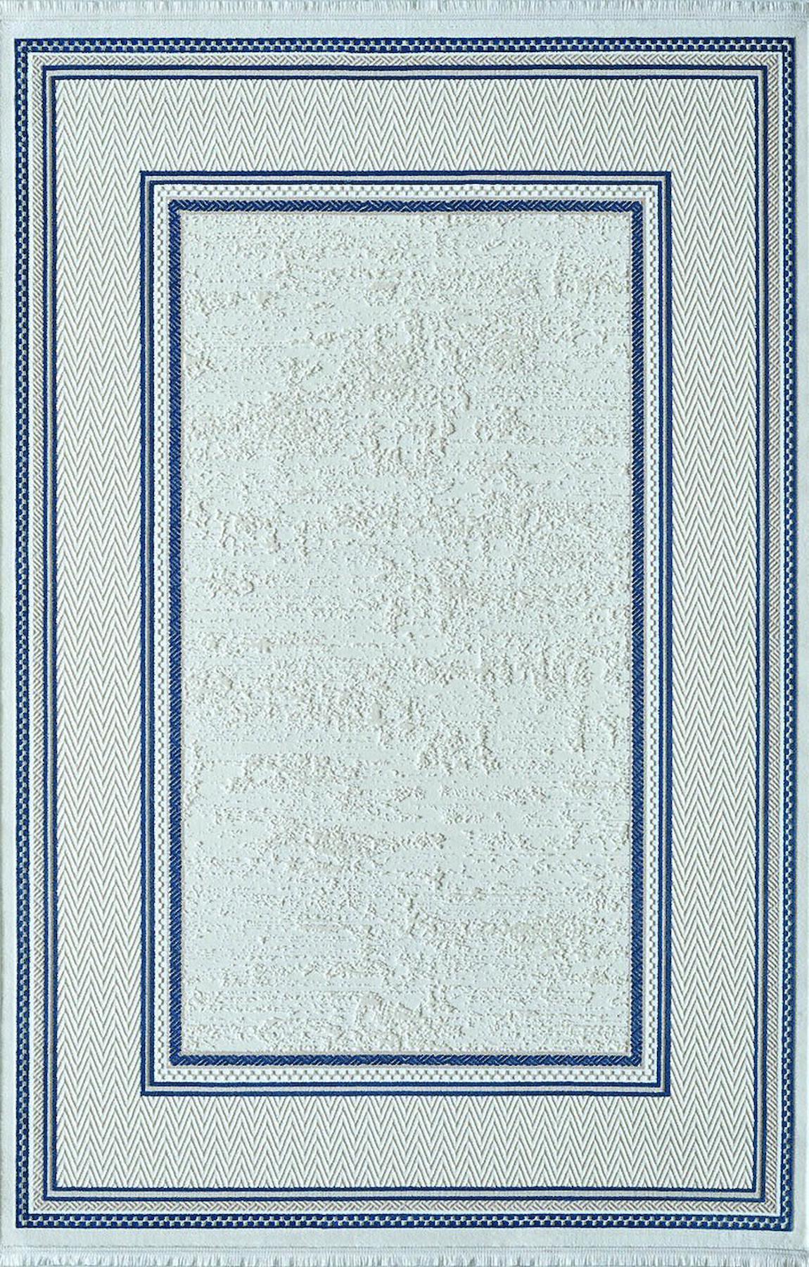 Artemis Halı Murano 09165E Çok Renkli Akrilik Yıkanabilir İnce Kaymaz Jüt Taban Dikdörtgen Makine Dokuma Salon Halısı 80x300 cm