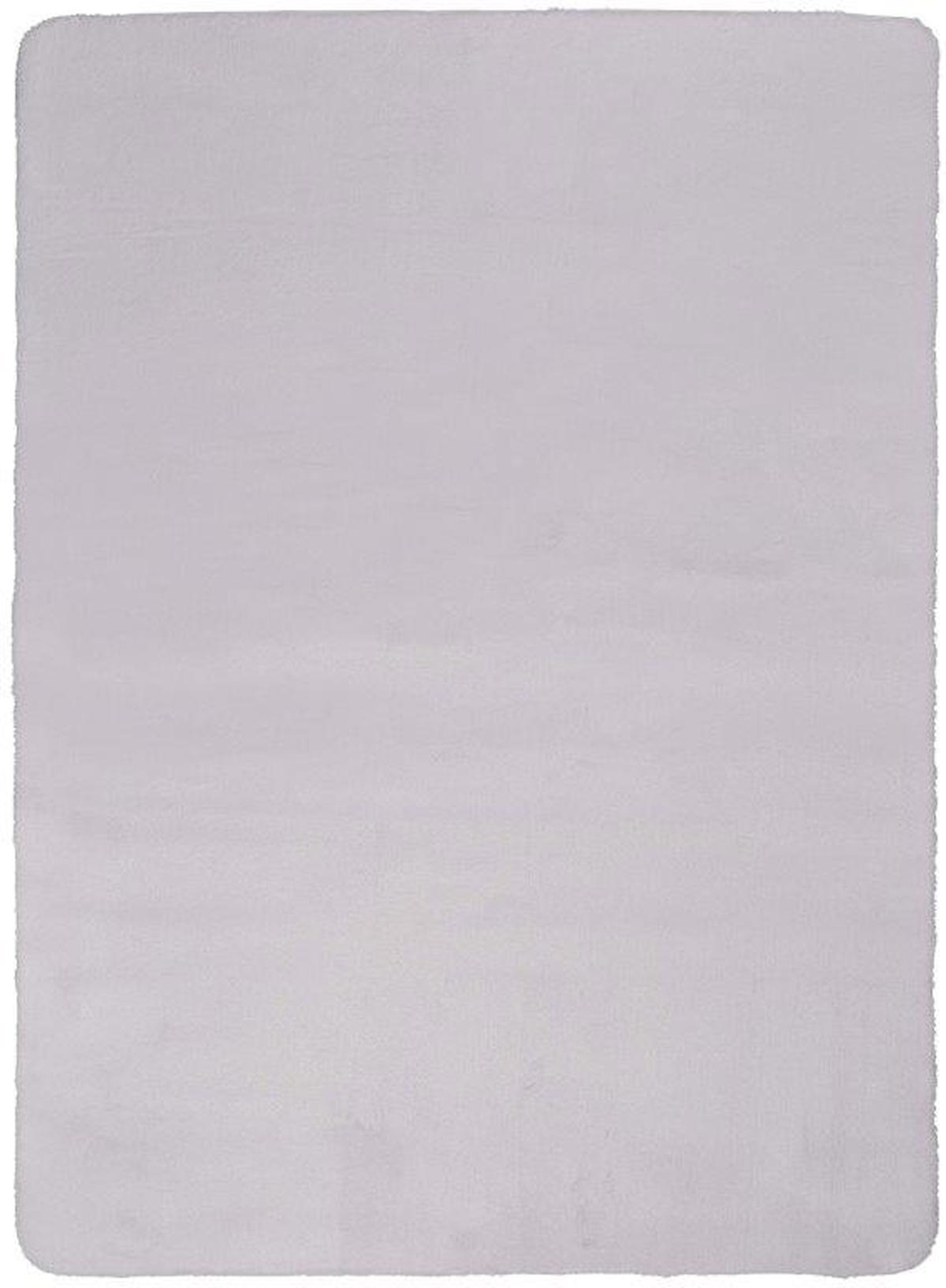 Gümüşsuyu Soft 15314 Gri 6-12 mm Polyester Yıkanabilir Orta Kaymaz Örme Taban Dikdörtgen Makine Dokuma Salon Halısı 200x300 cm