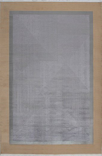 Artemis Halı Alegra 03019A Çok Renkli Polyester Yıkanabilir İnce Kaymaz Jüt Taban Dikdörtgen Makine Dokuma Salon Halısı 80x200 cm