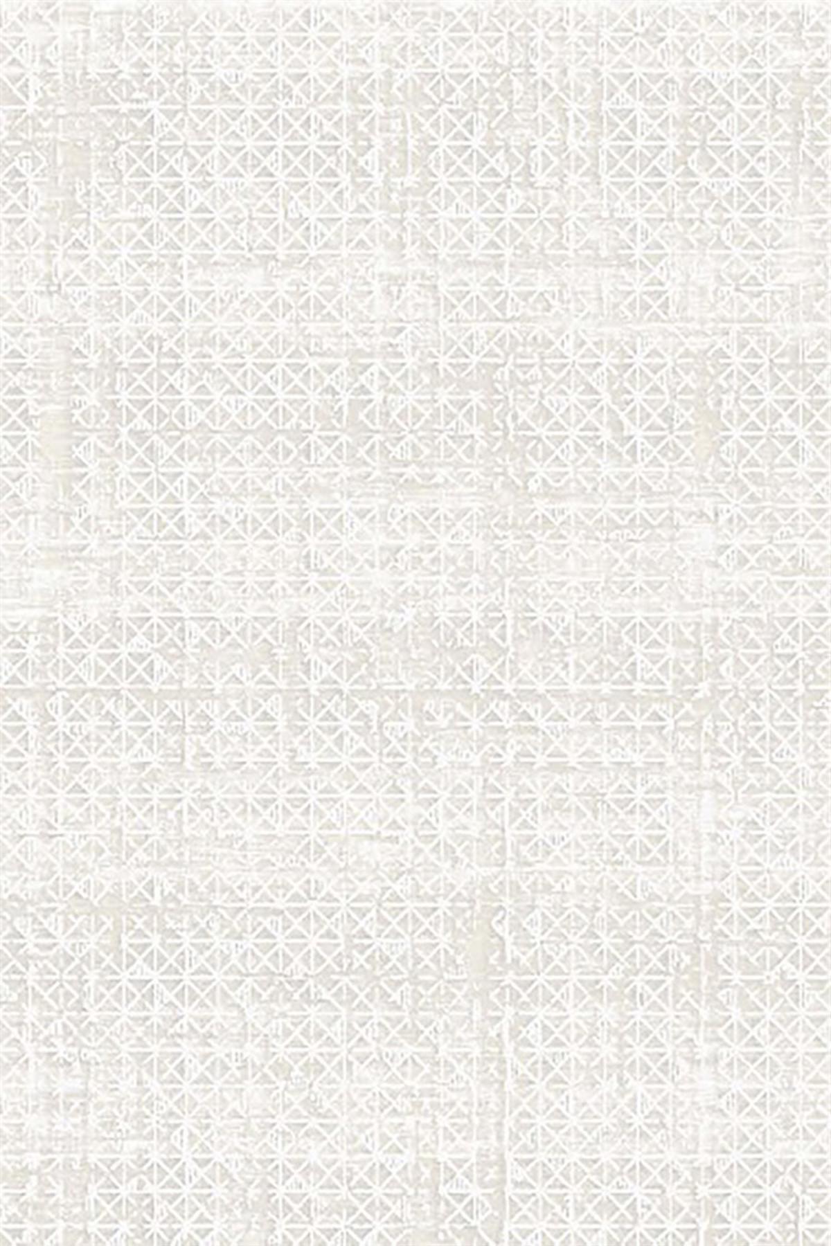 Kreasyon Halı Versay 1356 Bej 8 mm Akrilik Yıkanabilir Kalın Kaymaz Pamuk Taban Dikdörtgen Makine Dokuma Salon Halısı 80x200 cm