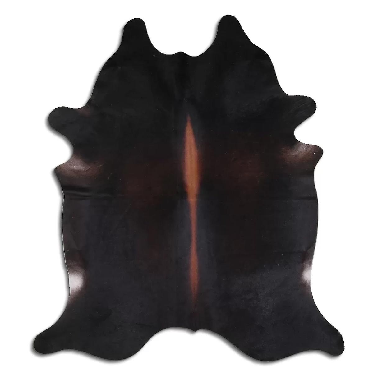 Fiesta Leather Art 62083 Çok Renkli 51 mm Deri Toz Tutmaz Yıkanabilir İnce Kaymaz Deri Taban Oval Makine Dokuma Salon Halısı 100x100 cm