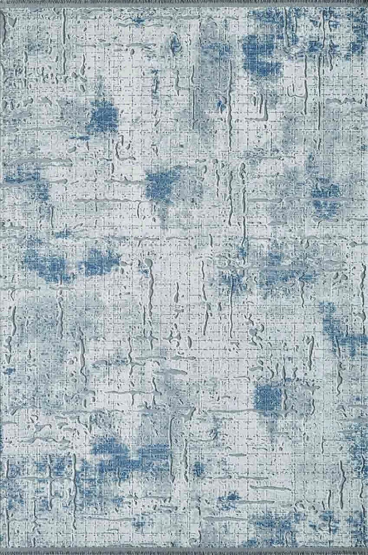 Artemis Halı Runner 05016B Çok Renkli Yıkanabilir İnce Kaymaz Jüt Taban Dikdörtgen Makine Dokuma Salon Halısı 100x150 cm