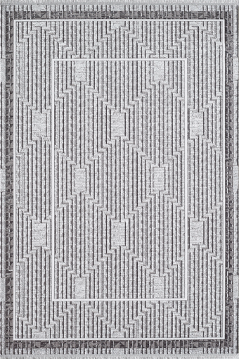 Royal Halı Nova NQ05A Çok Renkli 8 mm Akrilik Toz Tutmaz Yıkanabilir Kalın Kaymaz Lateks Taban Dikdörtgen Makine Dokuma Salon Halısı 100x100 cm