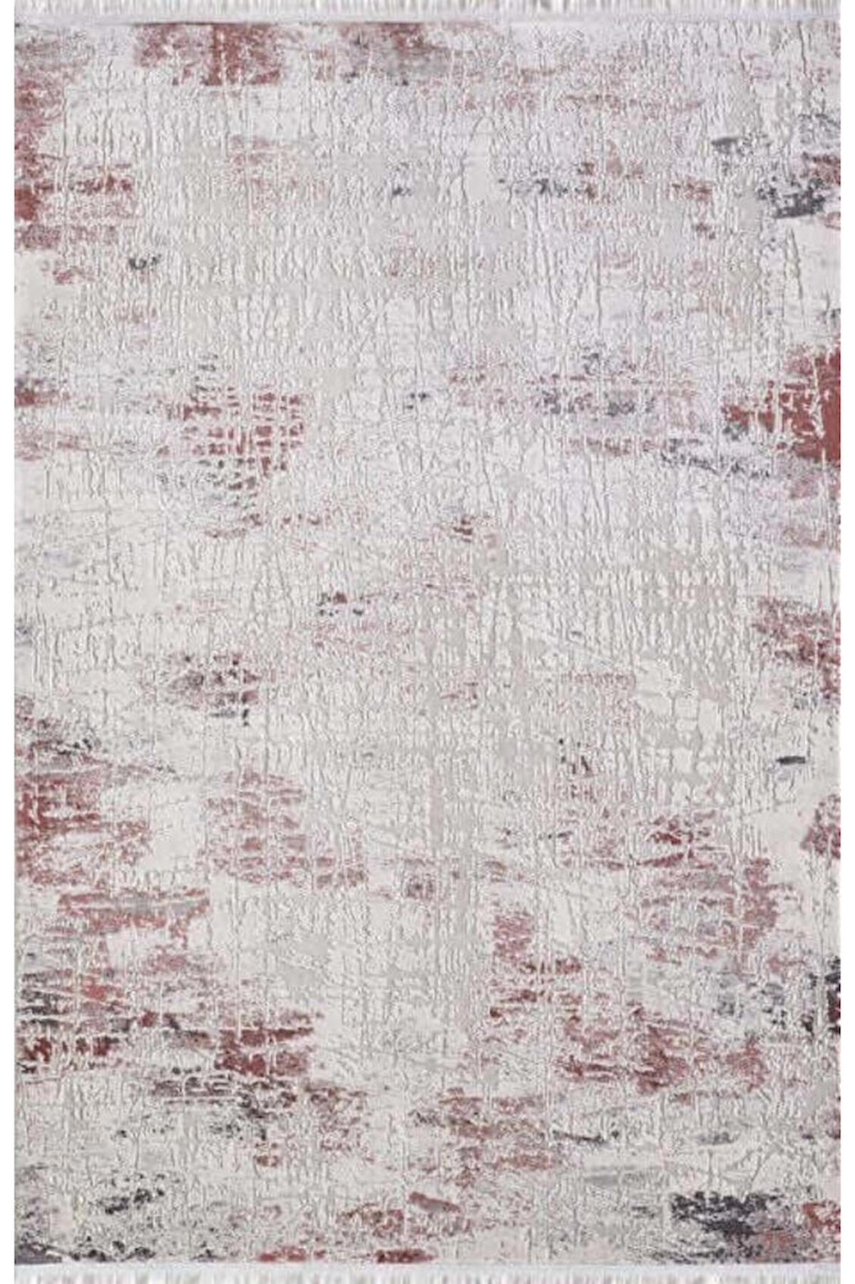 Gümüşsuyu Legro 11542 Krem 6 mm Pamuk Toz Tutmaz Yıkanabilir İnce Kaymaz Dikdörtgen Makine Dokuma Salon Halısı 160x230 cm
