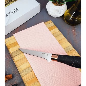 Castle Kitchen Black Copper Serisi 3 Lü Mutfak Bıçak Seti ( Nakiri - Börek Salata - Sıyırma Doğrama )