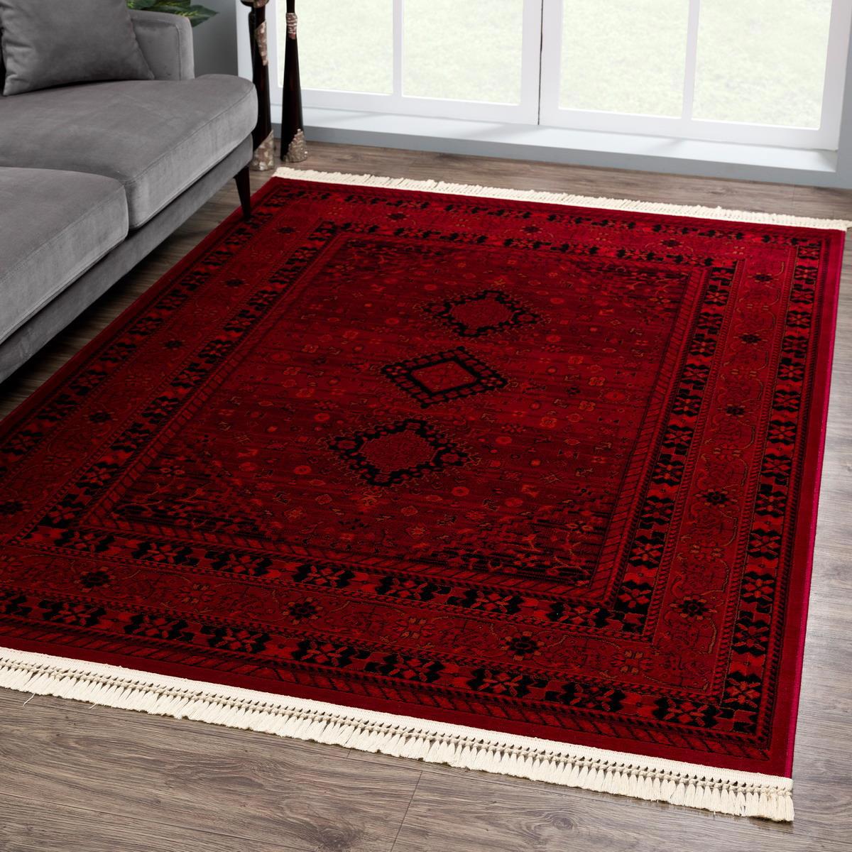 Giza Home 2959H Krem Polipropilen Yıkanabilir İnce Kaymaz Dikdörtgen Makine Dokuma Salon Halısı 200x290 cm