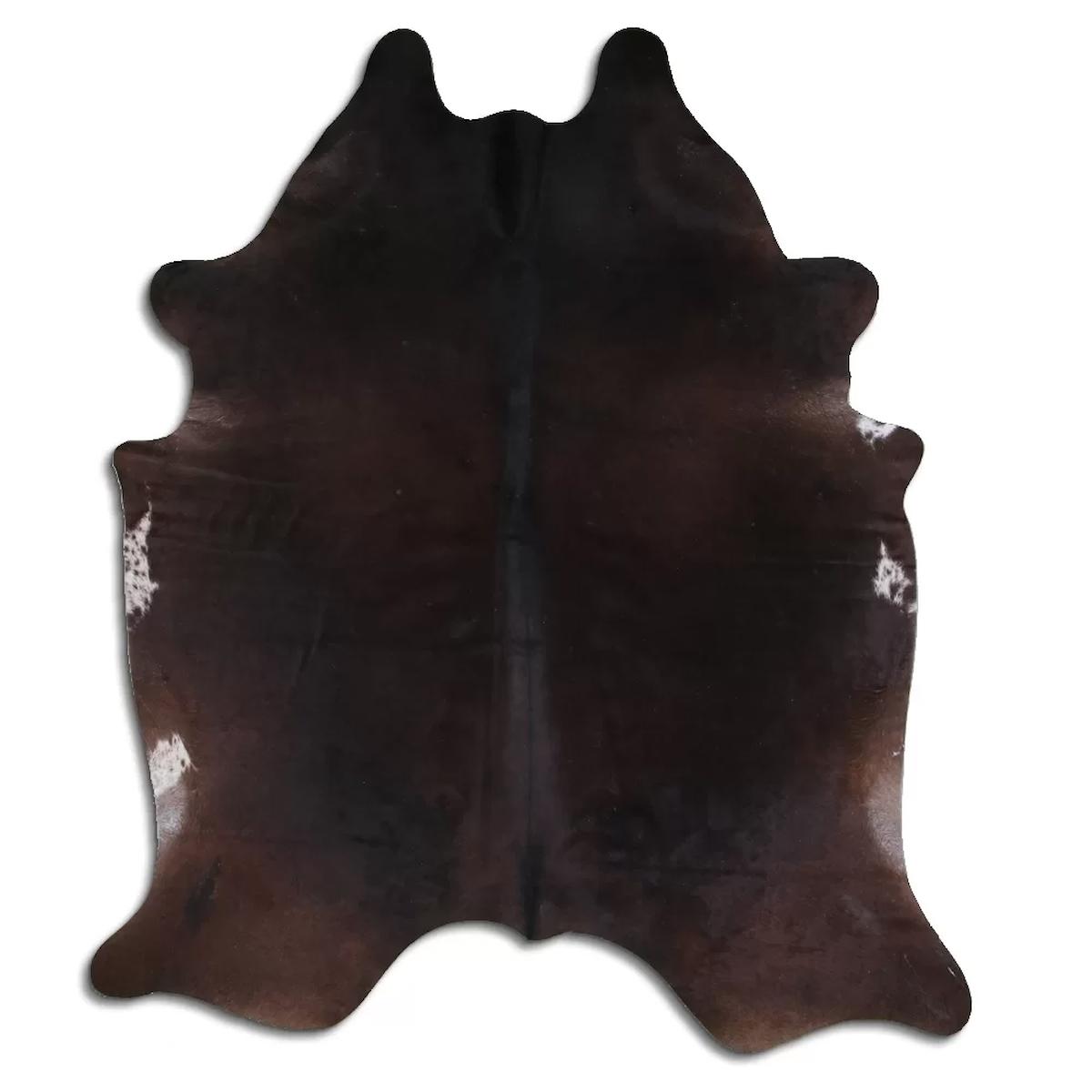 Fiesta Leather Art 66071 Krem 51 mm Deri Toz Tutmaz Yıkanabilir İnce Kaymaz Deri Taban Oval Makine Dokuma Salon Halısı 120x400 cm
