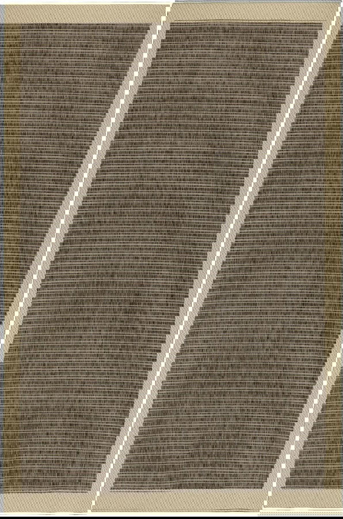 Tuğra Halı Asia AS7 Vizon 4 mm Polyester Hav Tutmaz-Toz Tutmaz Yıkanabilir İnce Kaymaz Kare İç ve Dış Mekan Halısı 80x500 cm