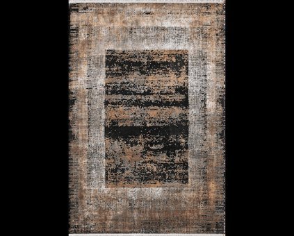 Royal Halı Babil BX09A Krem 8 mm Akrilik Toz Tutmaz Yıkanabilir Kalın Kaymaz Lateks Taban Dikdörtgen Makine Dokuma Salon Halısı 120x180 cm