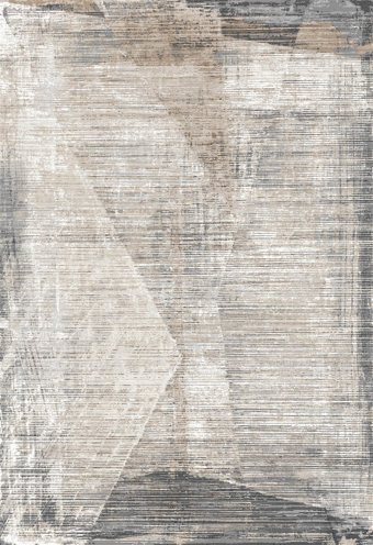 Elexsus Ascension 3336 Gri 8 mm Viskon Silinebilir Yıkanabilir Orta Kaymaz Dikdörtgen Makine Dokuma Oturma Odası-Salon Halısı 160x235 cm