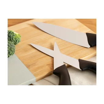 English Home Lydia Çelik 3'lü Bıçak Seti 19-22-27 cm Siyah