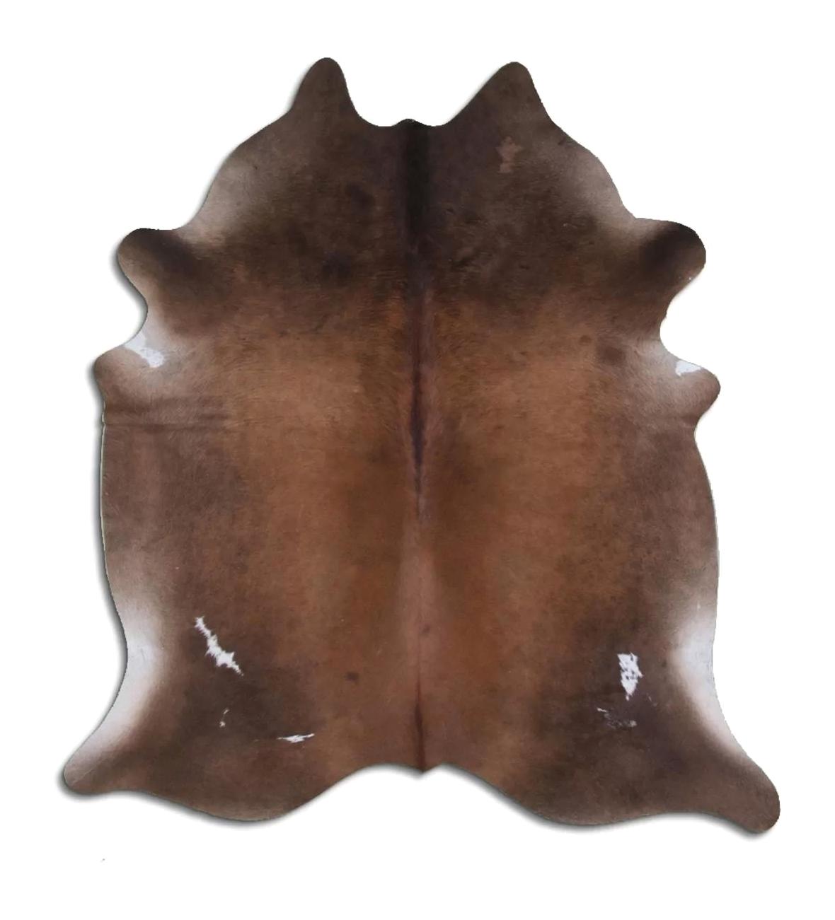 Fiesta Leather Art 66198 Çok Renkli 51 mm Deri Toz Tutmaz Yıkanabilir İnce Kaymaz Deri Taban Oval Makine Dokuma Salon Halısı 80x100 cm