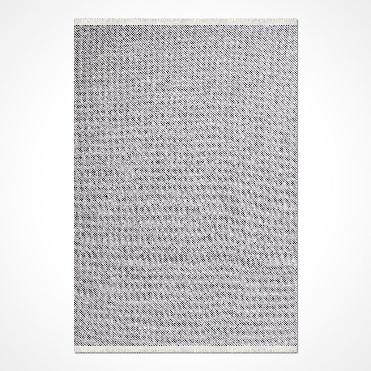 Crea Halı Salazar SK01 Krem 7 mm Polyester Antibakteriyel Yıkanabilir Orta Dikdörtgen Makine Dokuma Salon Halısı 100x200 cm
