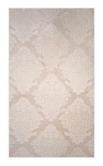 Dijidekor Saltanat Vizon 6 mm Polyester Antistatik Yıkanabilir Orta Kaymaz Dot Taban Dikdörtgen Makine Dokuma Oturma Odası Halısı 180x180 cm