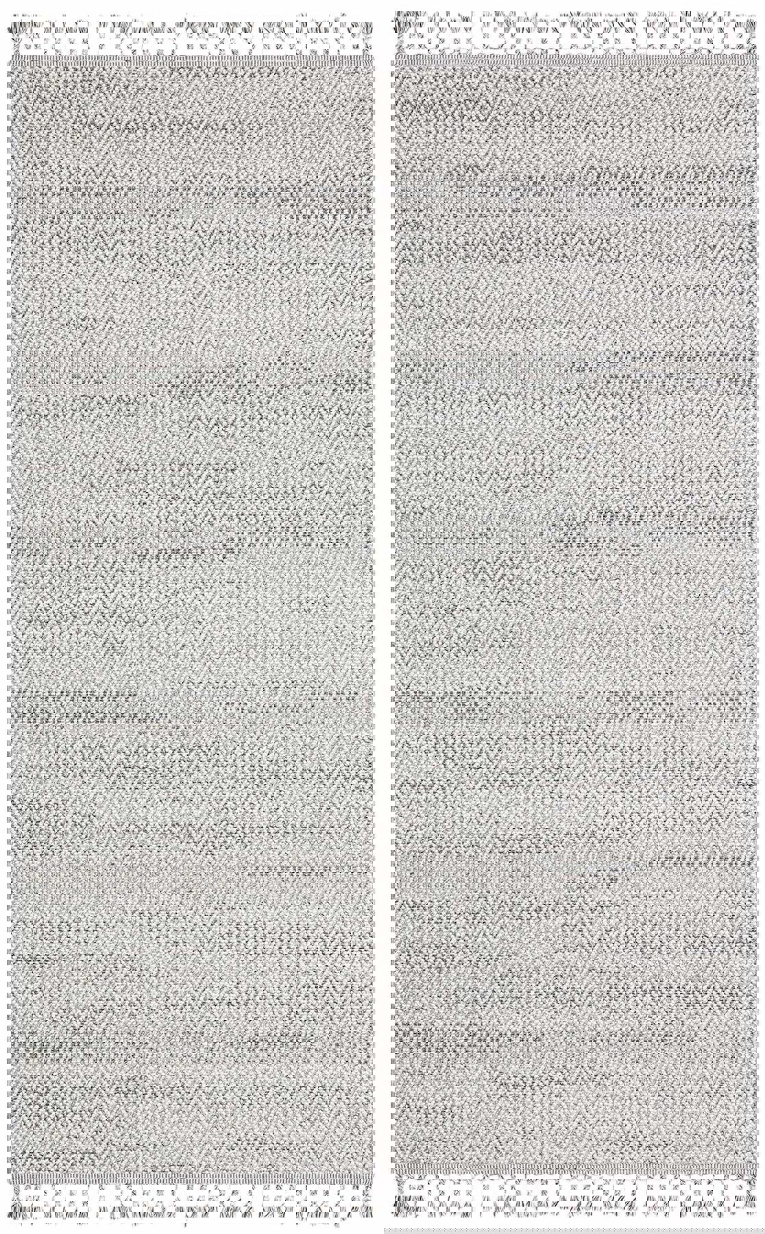 Eko Halı Soho SH01 Gri 6-12 mm Polyester Silinebilir Yıkanabilir Orta Kaymaz Dikdörtgen Makine Dokuma Oturma Odası-Salon Halısı 80x120 cm