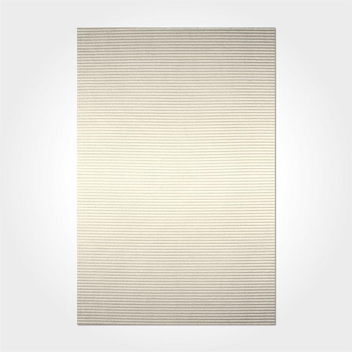 Crea Halı 2556PC Krem Pamuk-Polyester Yıkanabilir İnce Kaymaz Dikdörtgen Makine Dokuma Salon Halısı 100x300 cm