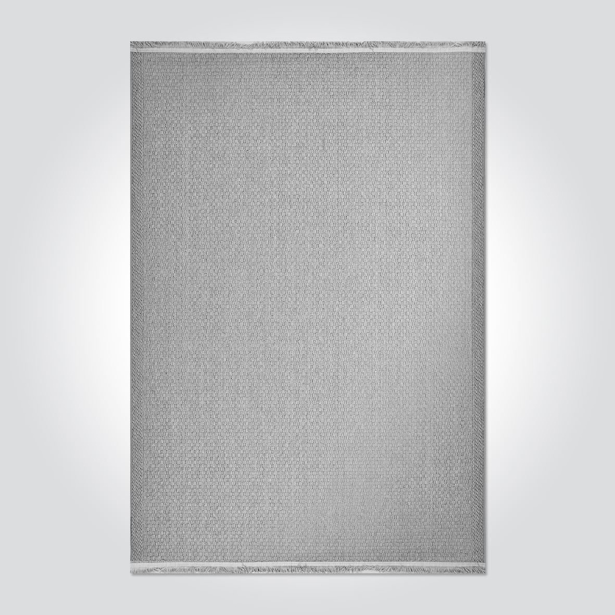 Crea Halı Napoli 9032GRK Krem 6 mm Polipropilen Toz Tutmaz Yıkanabilir Orta Dikdörtgen Makine Dokuma Salon Halısı 100x200 cm