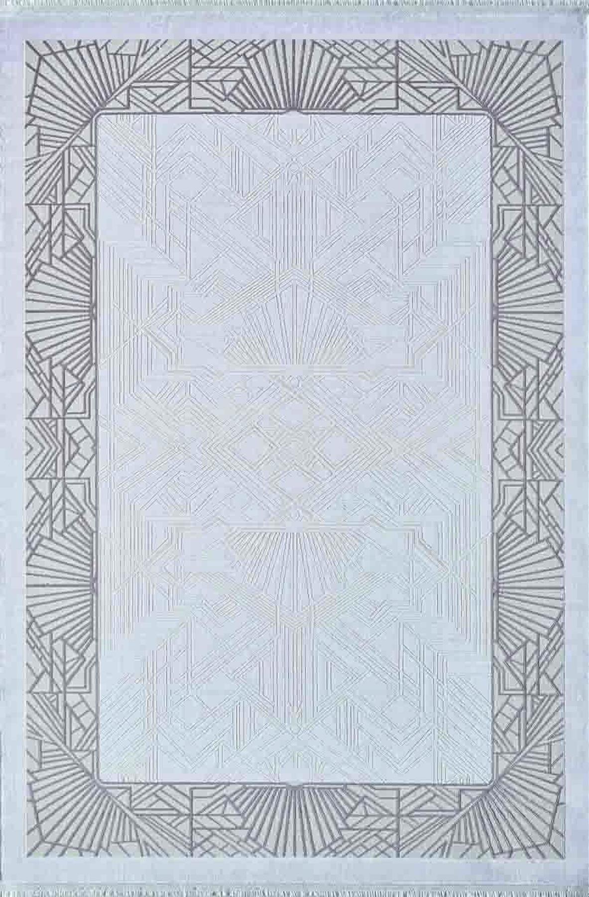 Artemis Halı Alegra 09113B Çok Renkli Polyester Yıkanabilir İnce Kaymaz Jüt Taban Dikdörtgen Makine Dokuma Salon Halısı 180x280 cm