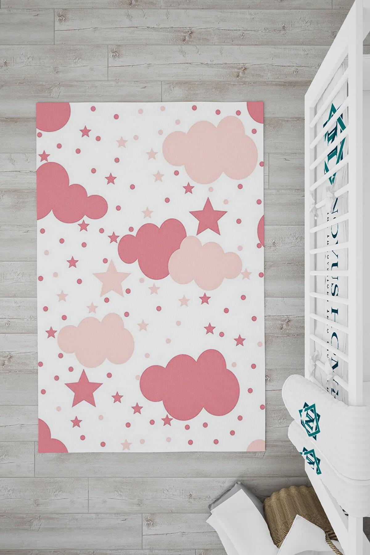 Novus Home Punto Serisi Krem 7 mm Polyester Antibakteriyel-Toz Tutmaz-Yalıtıma Yardımcı Yıkanabilir İnce Kaymaz Taban Dikdörtgen Makine Dokuma Çocuk Odası Halısı 240x340 cm