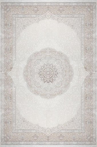 Sanat Halı Gusto 3731 Gri 7 mm Pamuk Antibakteriyel Yıkanabilir Kalın Kaymaz Lateks Taban Dikdörtgen Makine Dokuma Salon Halısı 100x200 cm