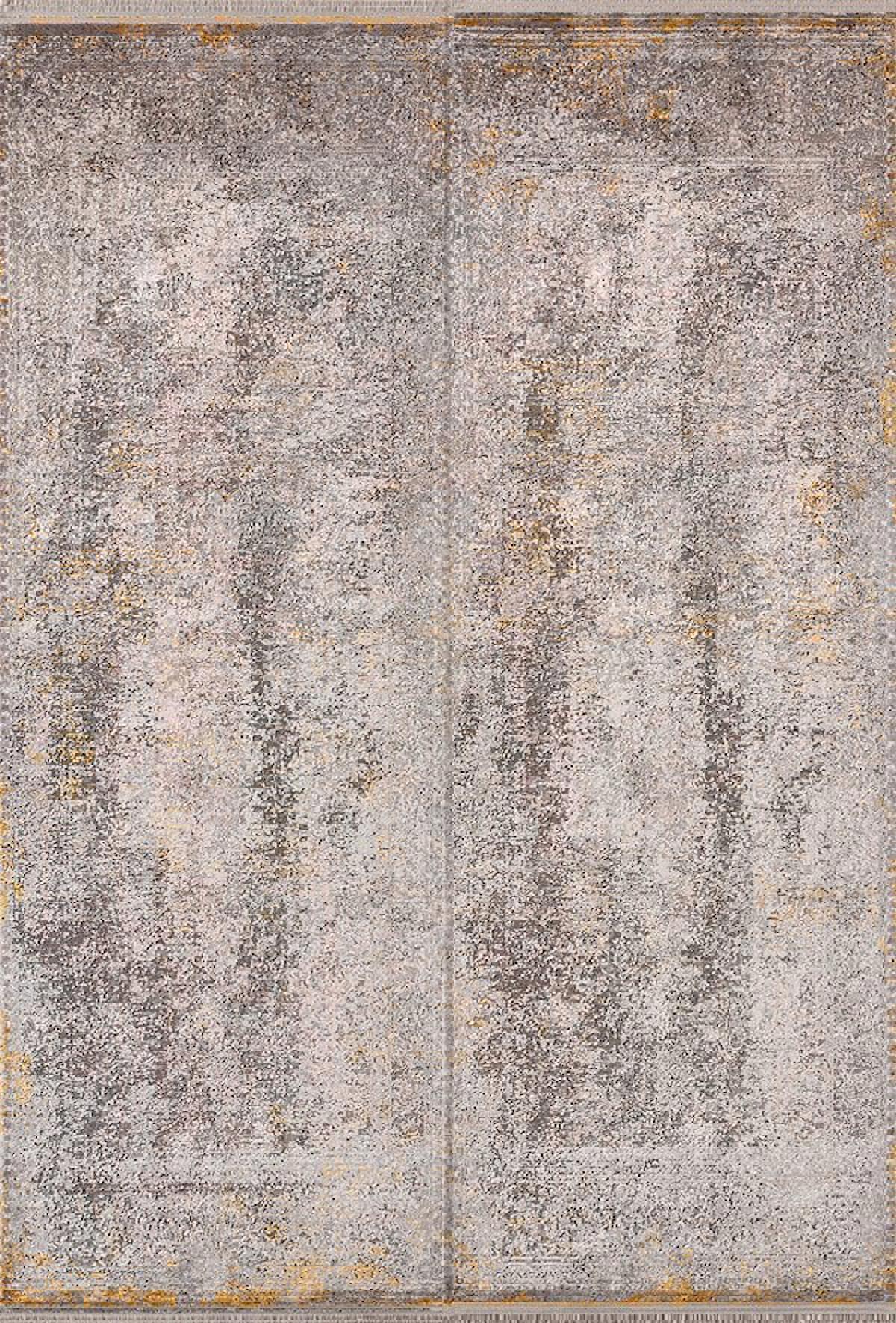 Sanat Halı Doku 1087 Kahverengi 7 mm Pamuk Antibakteriyel Yıkanabilir Kalın Kaymaz Lateks Taban Dikdörtgen Makine Dokuma Salon Halısı 80x300 cm