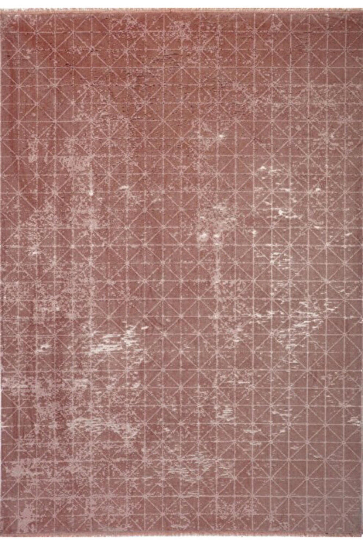 Gümüşsuyu Deco Diamond 11792 Çok Renkli 6 mm Viskon Toz Tutmaz Yıkanabilir İnce Kaymaz Dikdörtgen Makine Dokuma Salon Halısı 100x200 cm