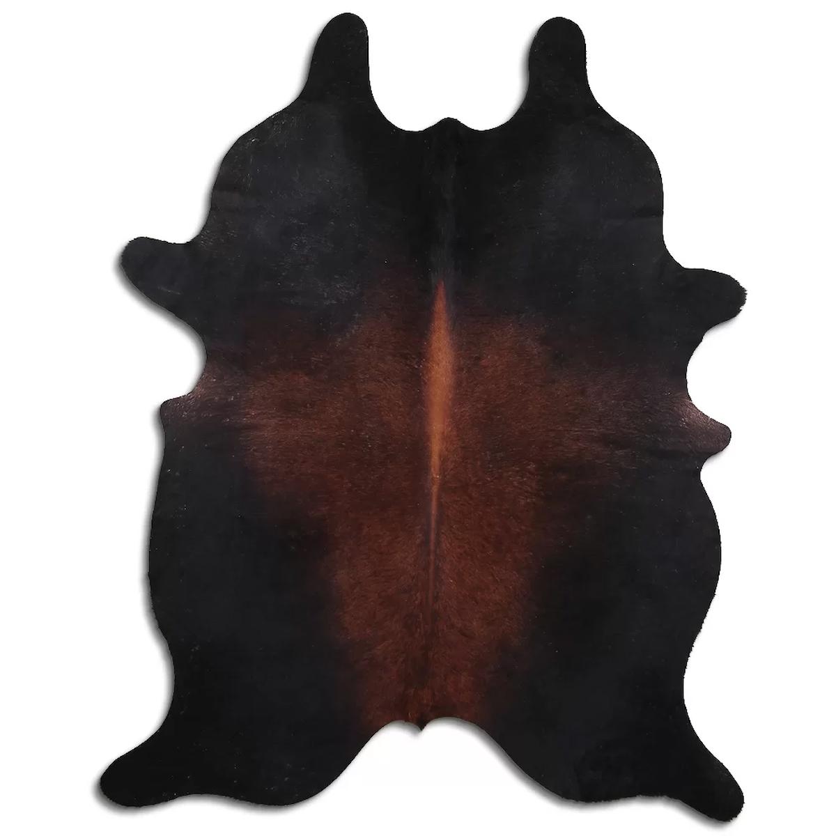 Fiesta Leather Art 32845 Krem 51 mm Deri Toz Tutmaz Yıkanabilir İnce Kaymaz Deri Taban Oval Makine Dokuma Salon Halısı 80x80 cm