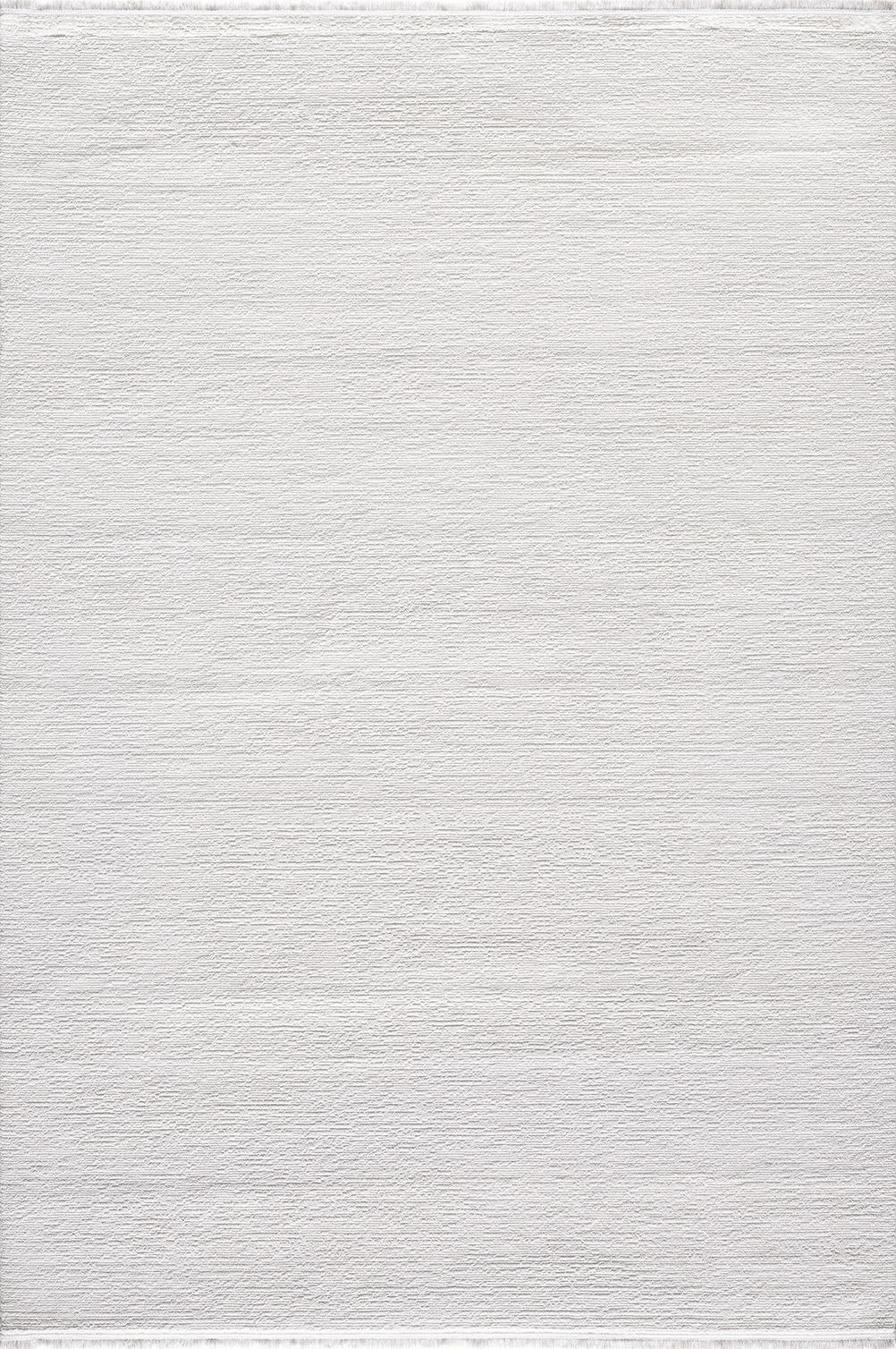 Gümüşsuyu Matisse 11330 Krem 9 mm Akrilik Yumuşak Yıkanabilir İnce Kaymaz Dikdörtgen Makine Dokuma Salon Halısı 80x500 cm