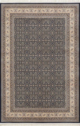 Artemis Halı 05222B Çok Renkli Akrilik Yıkanabilir İnce Kaymaz Jüt Taban Dikdörtgen Makine Dokuma Salon Halısı 100x150 cm