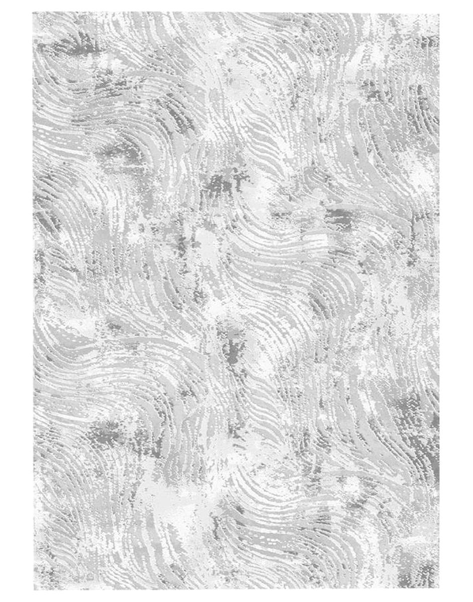 Merinos Everest T111 Gri 10 mm Akrilik Antialerjenik Yıkanabilir Kalın Kaymaz Dikdörtgen Makine Dokuma Salon Halısı 60x300 cm
