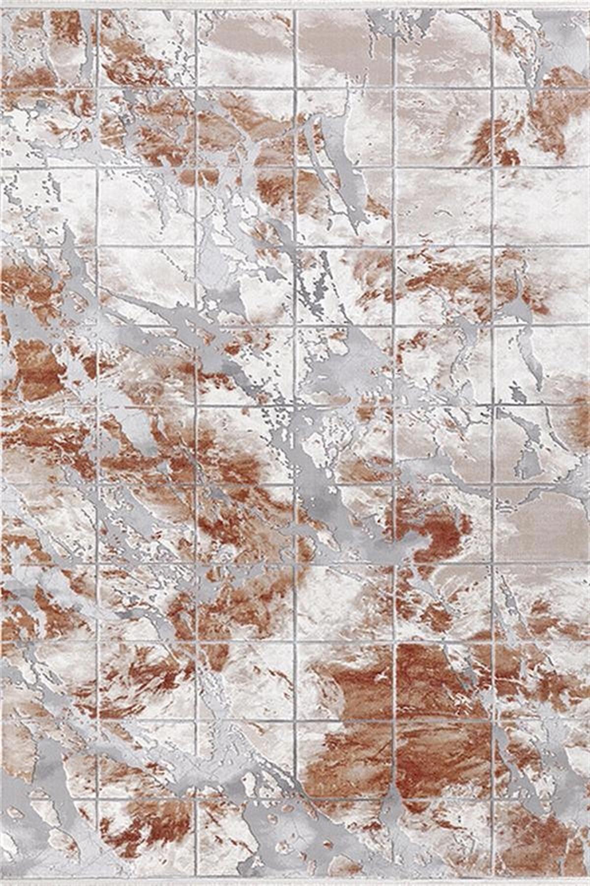 Efsane Halı Astra 31979 Kırmızı 13 mm Akrilik Silinebilir Yıkanabilir Kalın Kaymaz Dikdörtgen Makine Dokuma Salon Halısı 100x300 cm