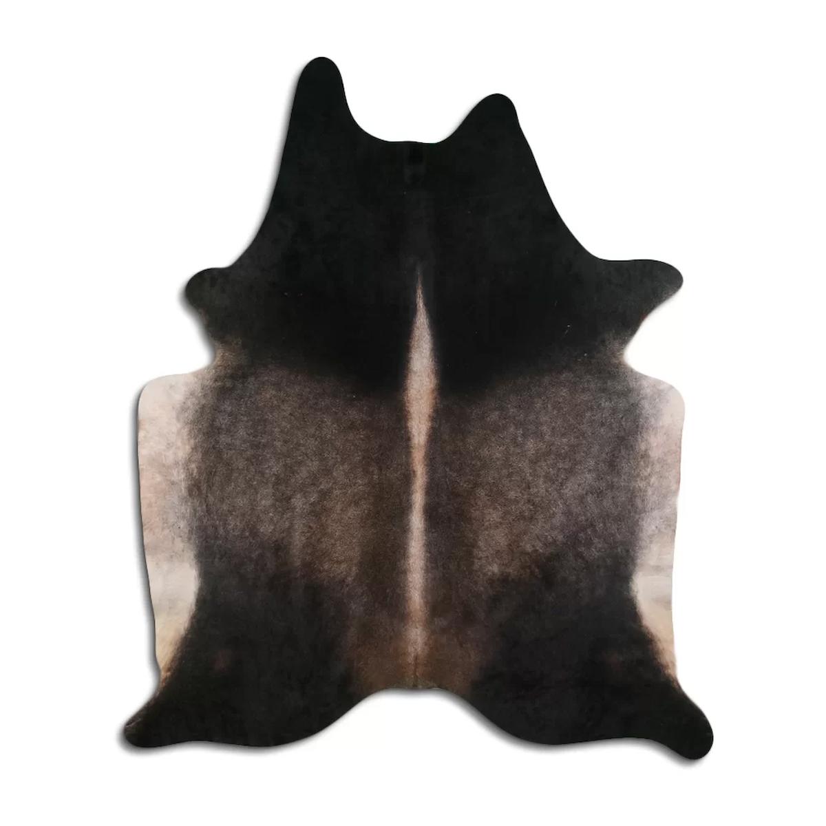 Fiesta Leather Art 103697 Çok Renkli 51 mm Deri Toz Tutmaz Yıkanabilir İnce Kaymaz Deri Taban Oval Makine Dokuma Salon Halısı 80x150 cm